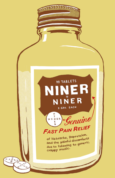 Image of Niner Niner shirt graphic design